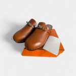 Hermès Carlotta Leather Mules & Clogs Timeless Comfort with Sophisticated Flair