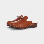 Hermès Carlotta Leather Mules & Clogs – Effortless Elegance