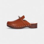 Hermès Carlotta Leather Mules & Clogs – Effortless Elegance