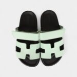 Hermès Chypre Sandal Vert Jade Epsom Palladium Hardware 35 EU