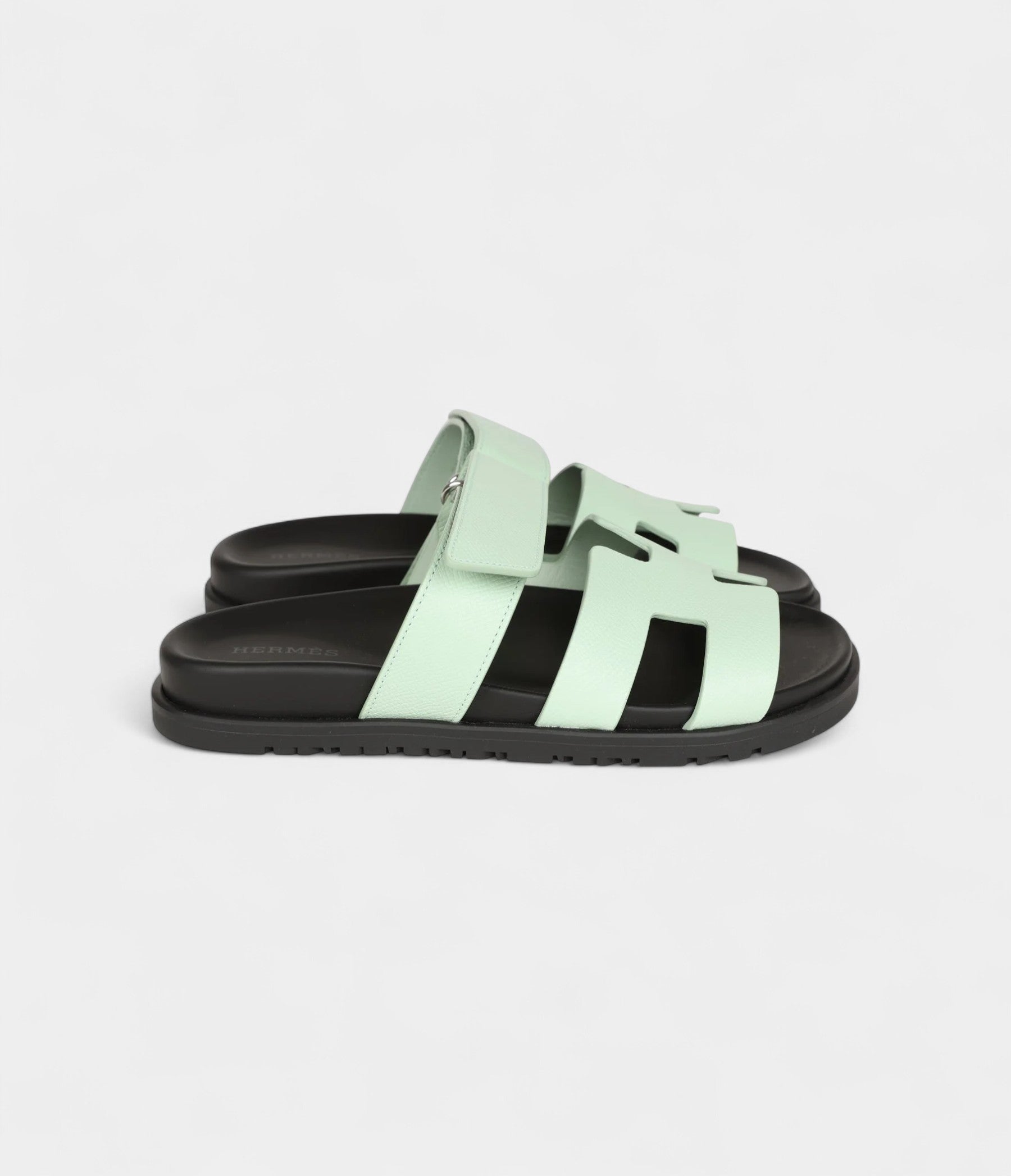 HermesChypreSandalVertJadeEpsomPalladiumHardware35EU_8.jpg Hermès Chypre Sandal Vert Jade Epsom Palladium Hardware 35 EU