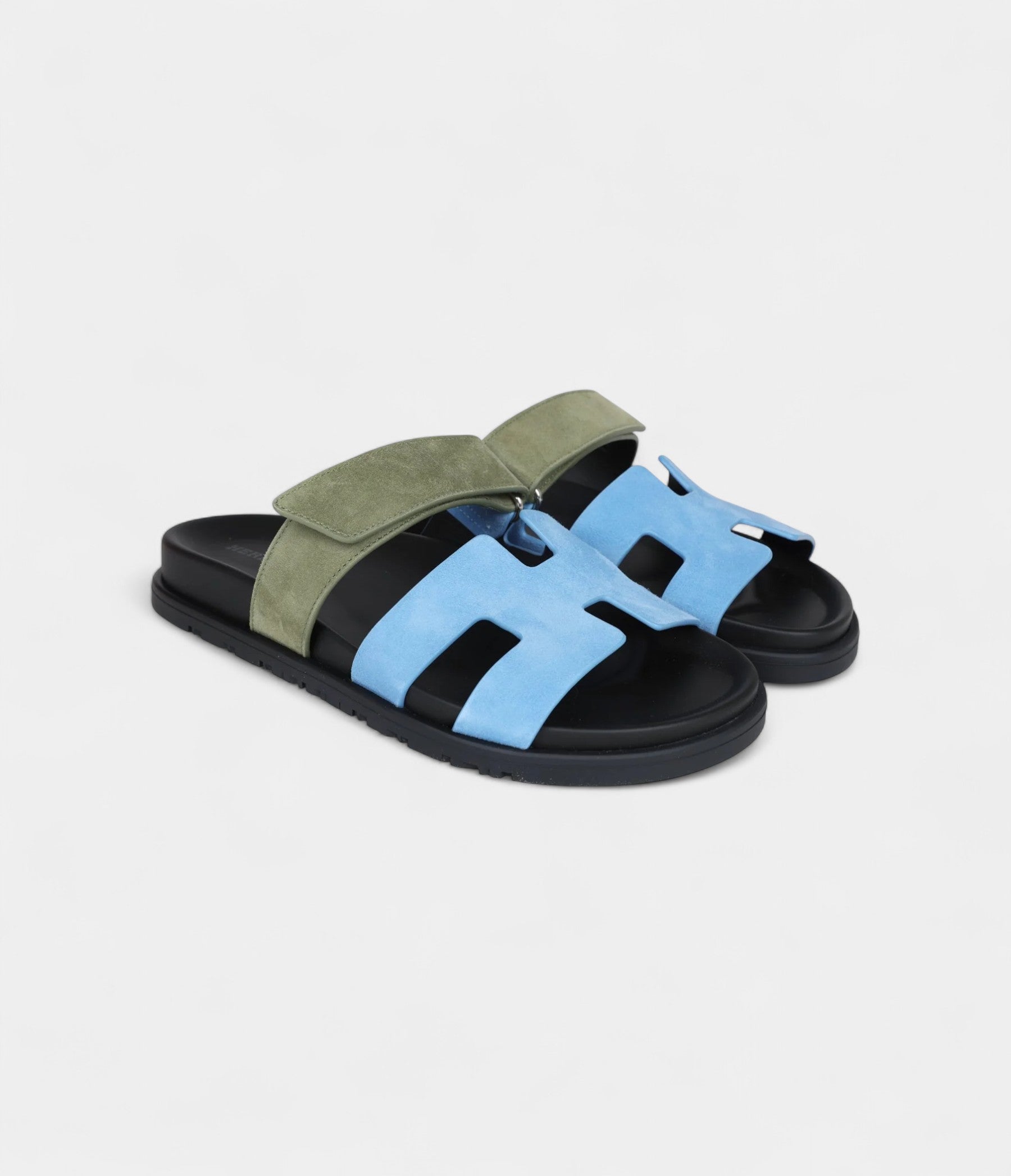 HermesChypreTechnoSandalBleuCameoVertSuedePalladiumHardware37.5EU_2.jpg Hermès Chypre Techno Sandal Bleu Cameo/Vert Suede Palladium Hardware 37.5 EU