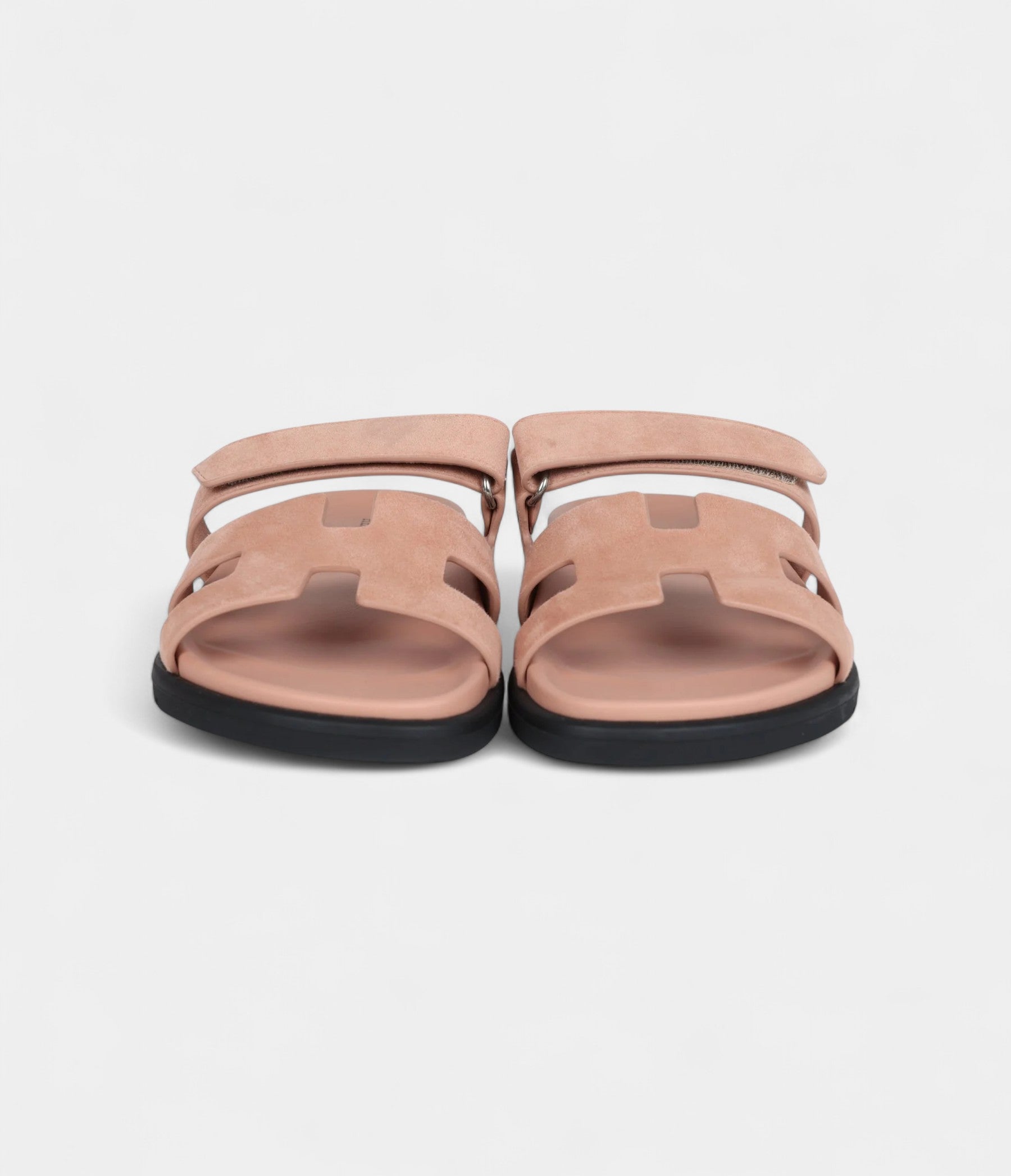 HermesChypreTechnoSandalNudeSuedePalladiumHardware37EU_1.jpg Hermès Chypre Techno Sandal Nude Suede Palladium Hardware 37 EU