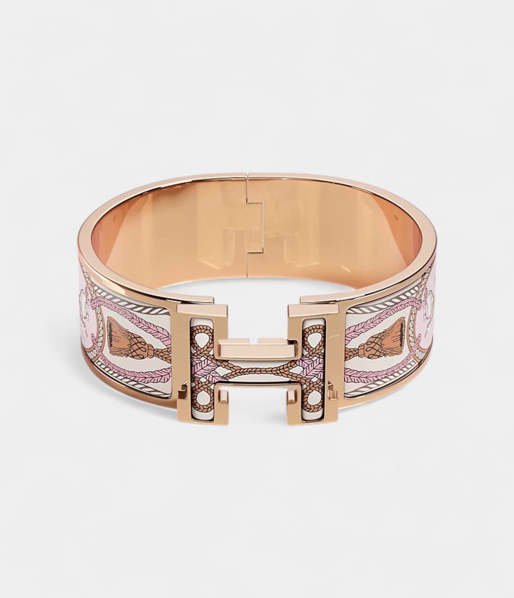 Hermès Clic Clac H Grand Apparat Bracelet Aube
