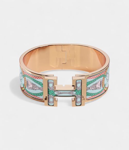 Hermès Clic Clac H Grand Apparat Bracelet Aurore