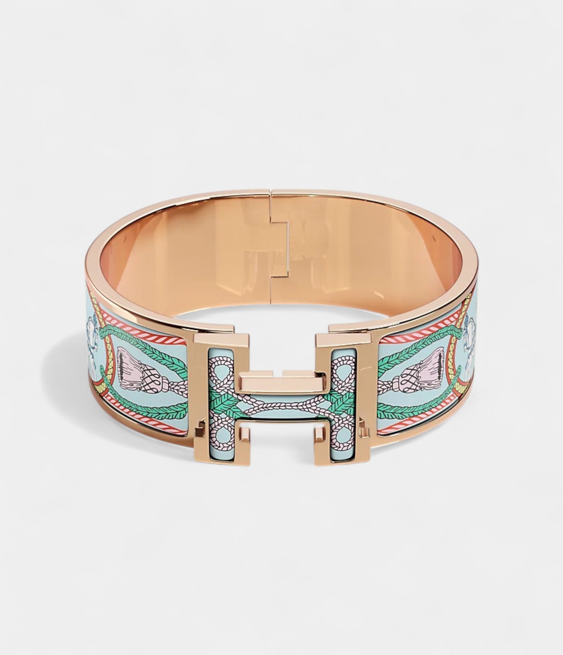 Hermès Clic Clac H Grand Apparat Bracelet Aurore