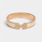 Hermès Clic H Bracelet Crème