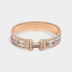 Hermès Clic H Étriers Bracelet Aube
