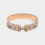Hermès Clic H Grand Apparat Bracelet Aube