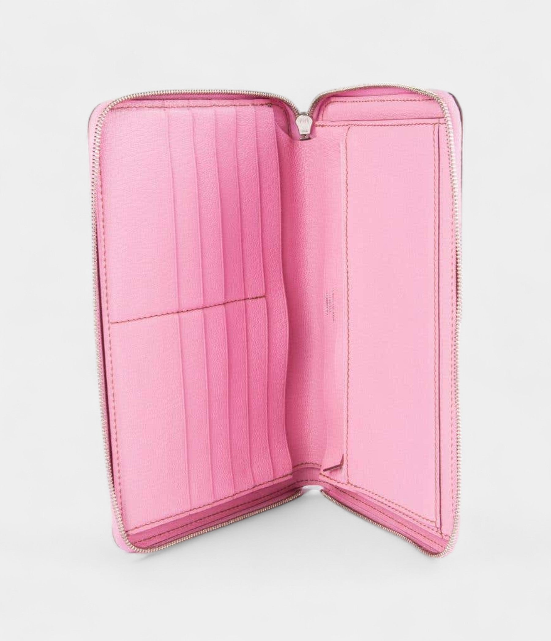 HermesConfettiPinkMysoreLeatherAzapCombinedWallet_2.jpg Hermes Confetti Pink Mysore Leather Azap Combined Wallet