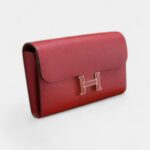 Hermès Constance Red Leather Wallet