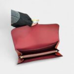 Hermès Constance Red Leather Wallet