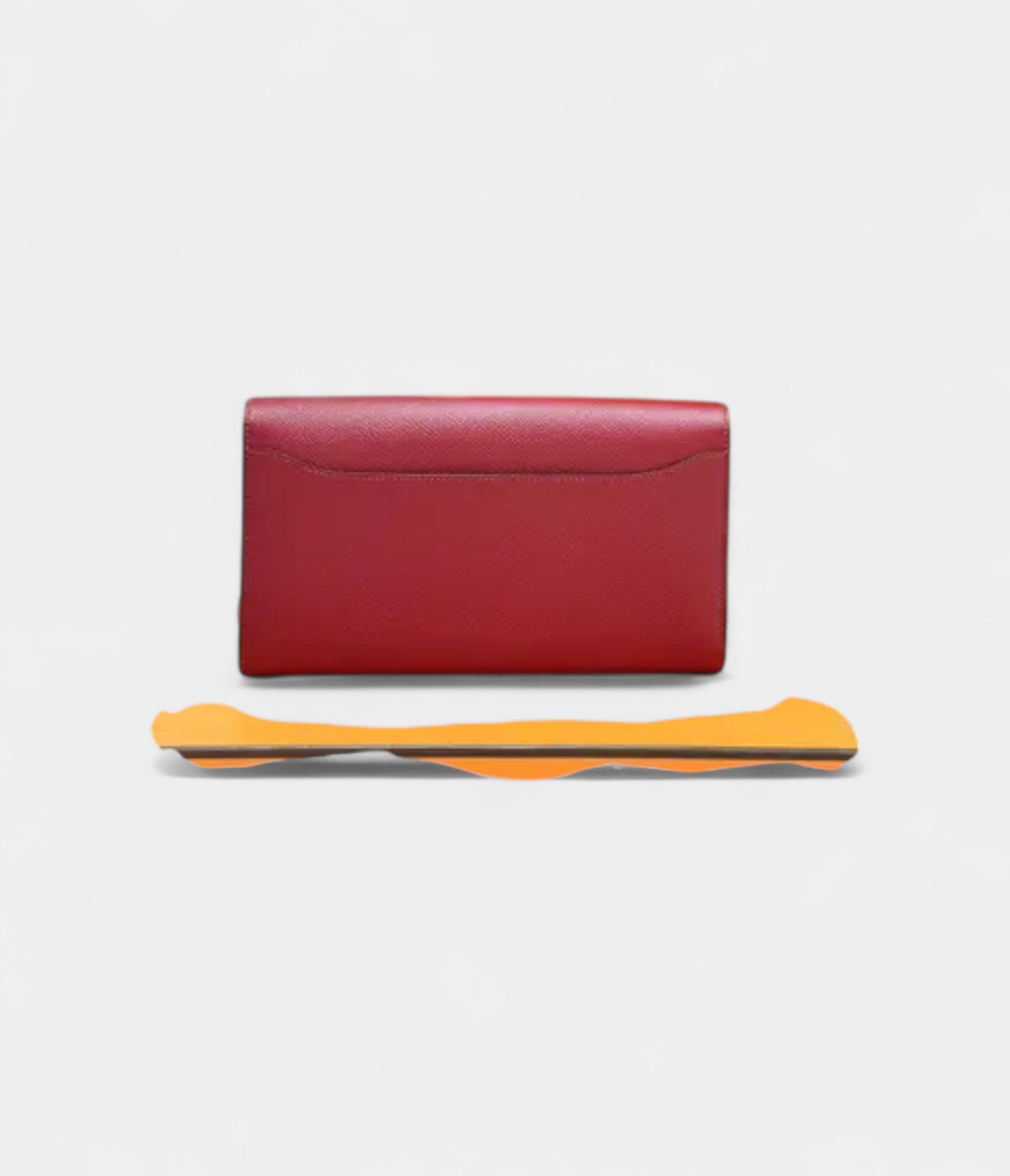 Hermès Constance Red Leather Wallet