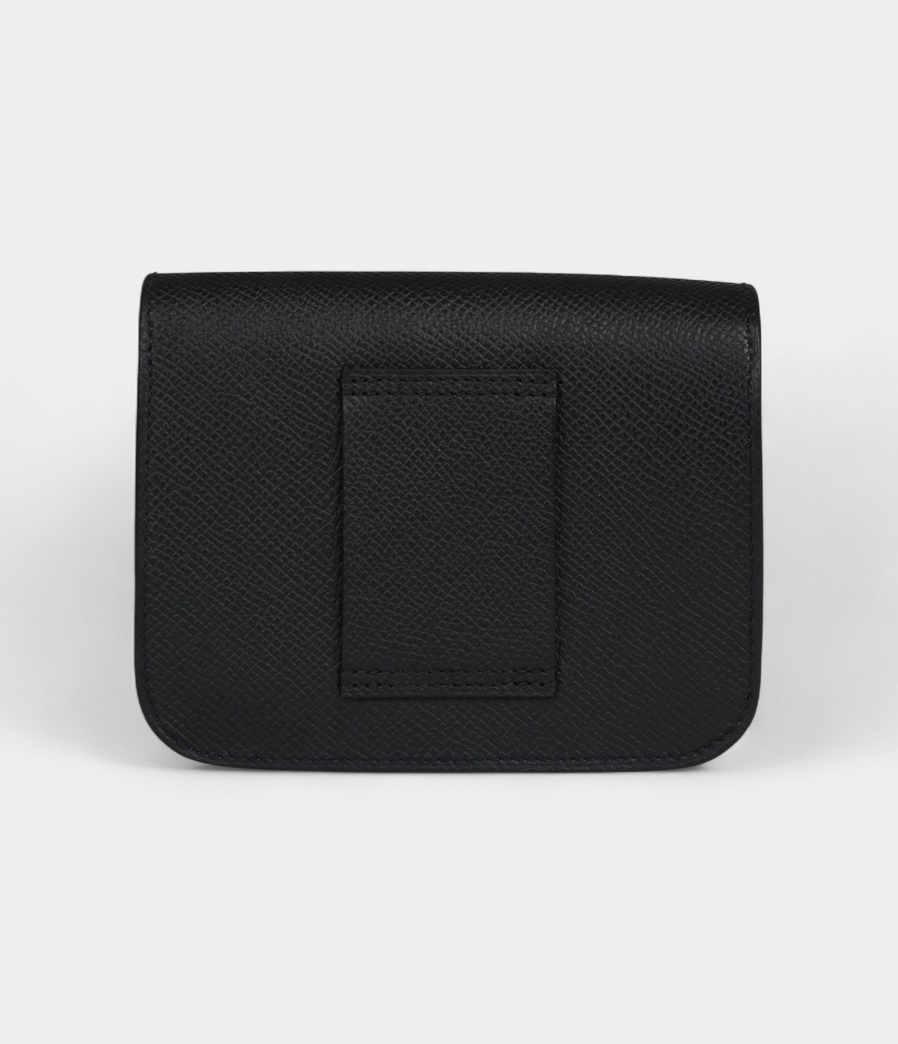 Hermès Constance Slim Wallet Black Epsom Gold Hardware