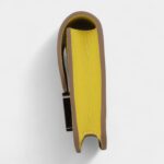 Hermès Constance Slim Wallet Lime Evercolor Palladium Hardware