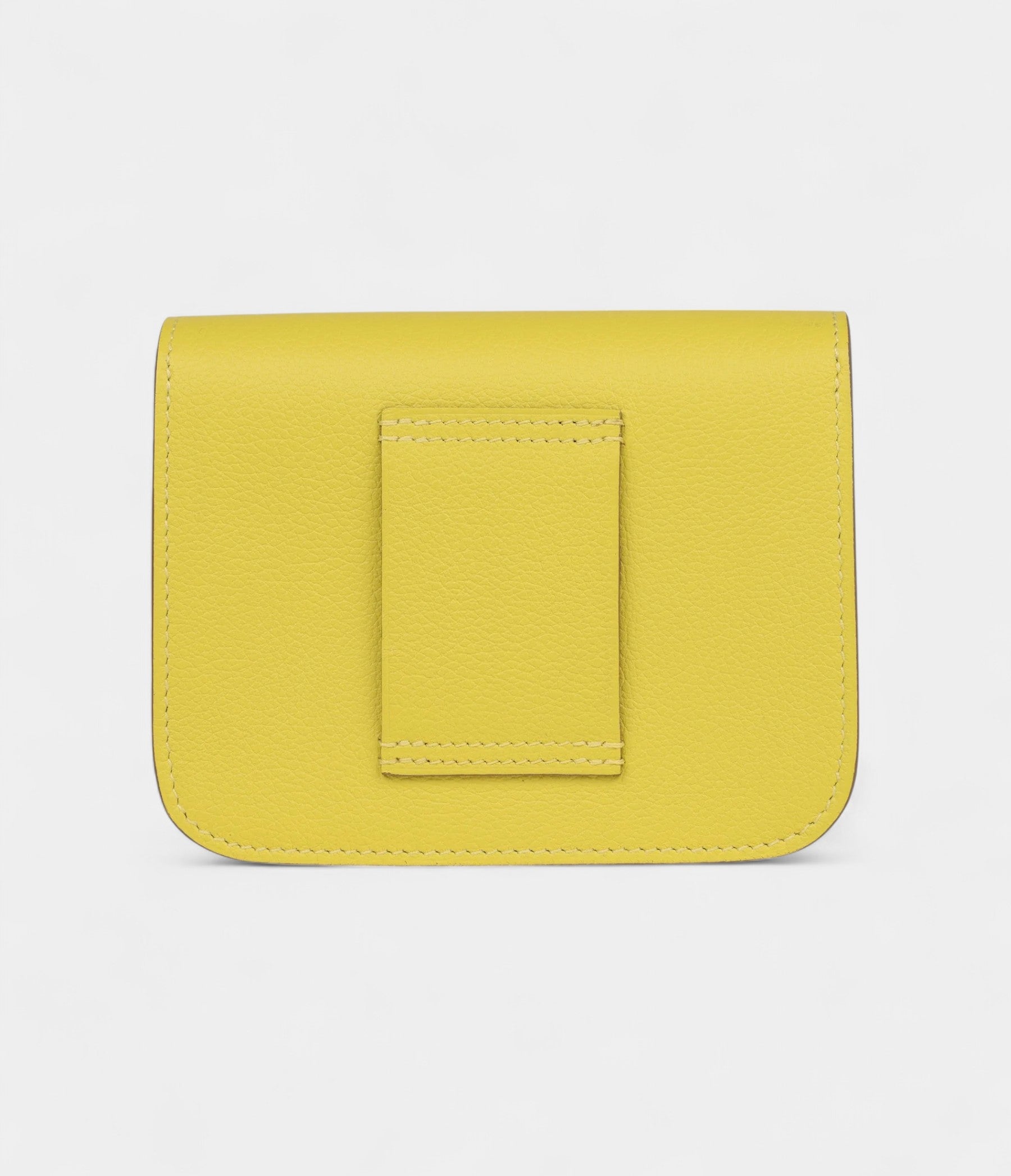 HermesConstanceSlimWalletLimeEvercolorPalladiumHardware_2.jpg Hermès Constance Slim Wallet Lime Evercolor Palladium Hardware