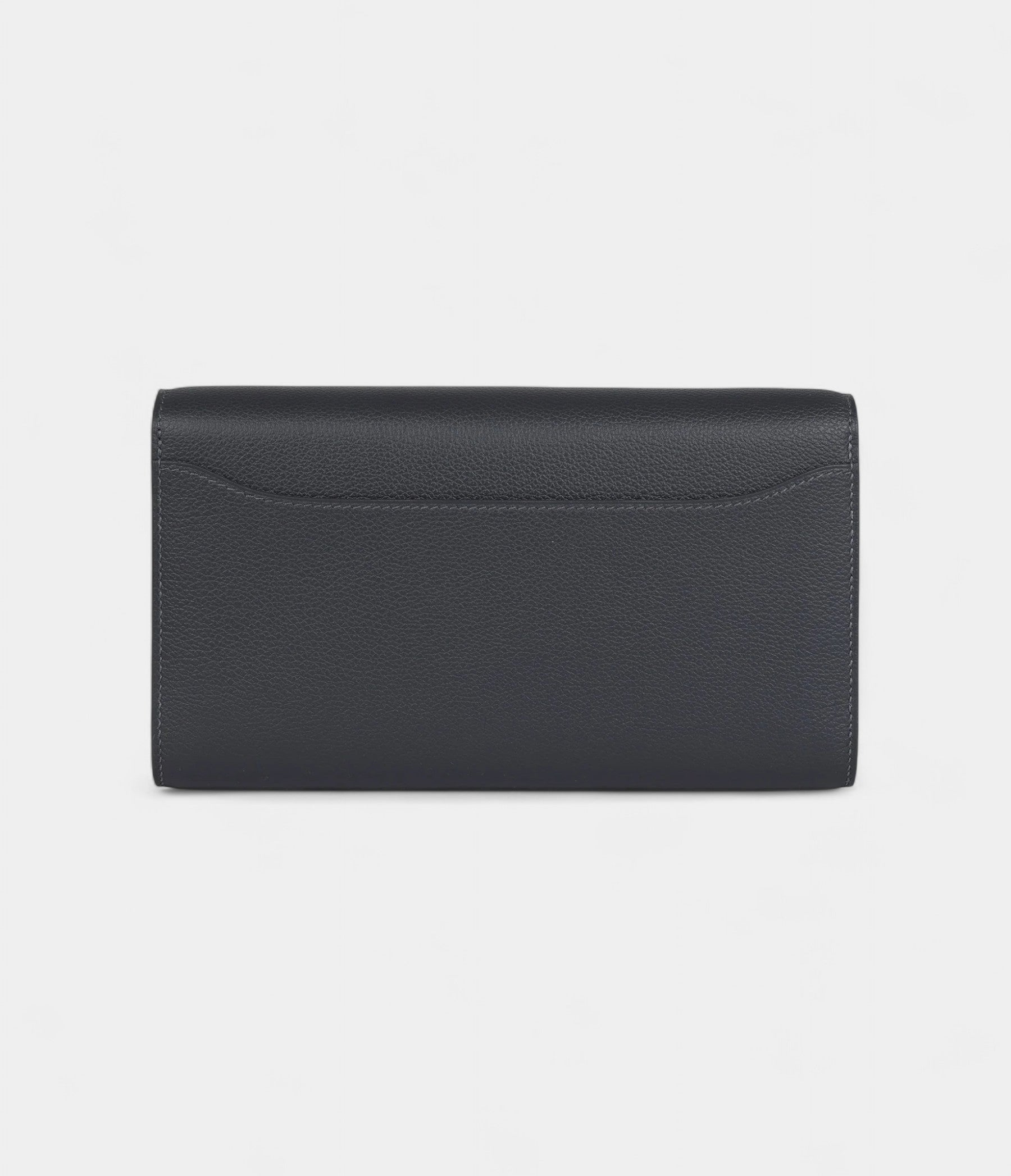 Hermès Constance Wallet To Go Ardoise Evercolor Palladium Hardware