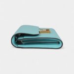 Hermès Constance Wallet To Go Bleu Atoll Epsom Gold Hardware