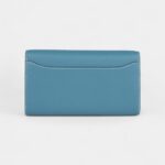 Hermès Constance Wallet To Go Blue Jean Evercolor Gold Hardware