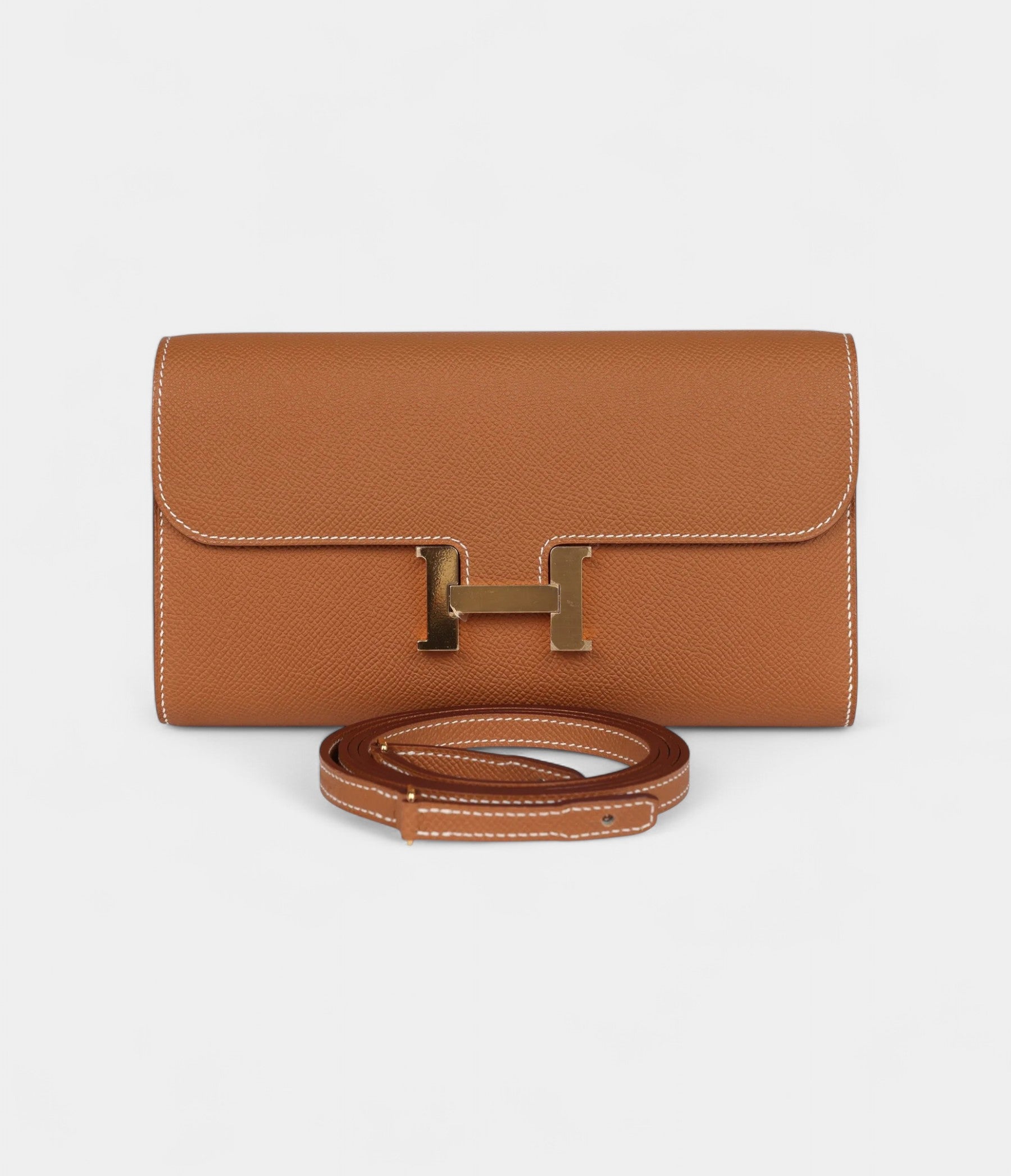 Hermès Constance Wallet To Go Gold Epsom Gold Hardware