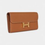 Hermès Constance Wallet To Go Gold Epsom Gold Hardware
