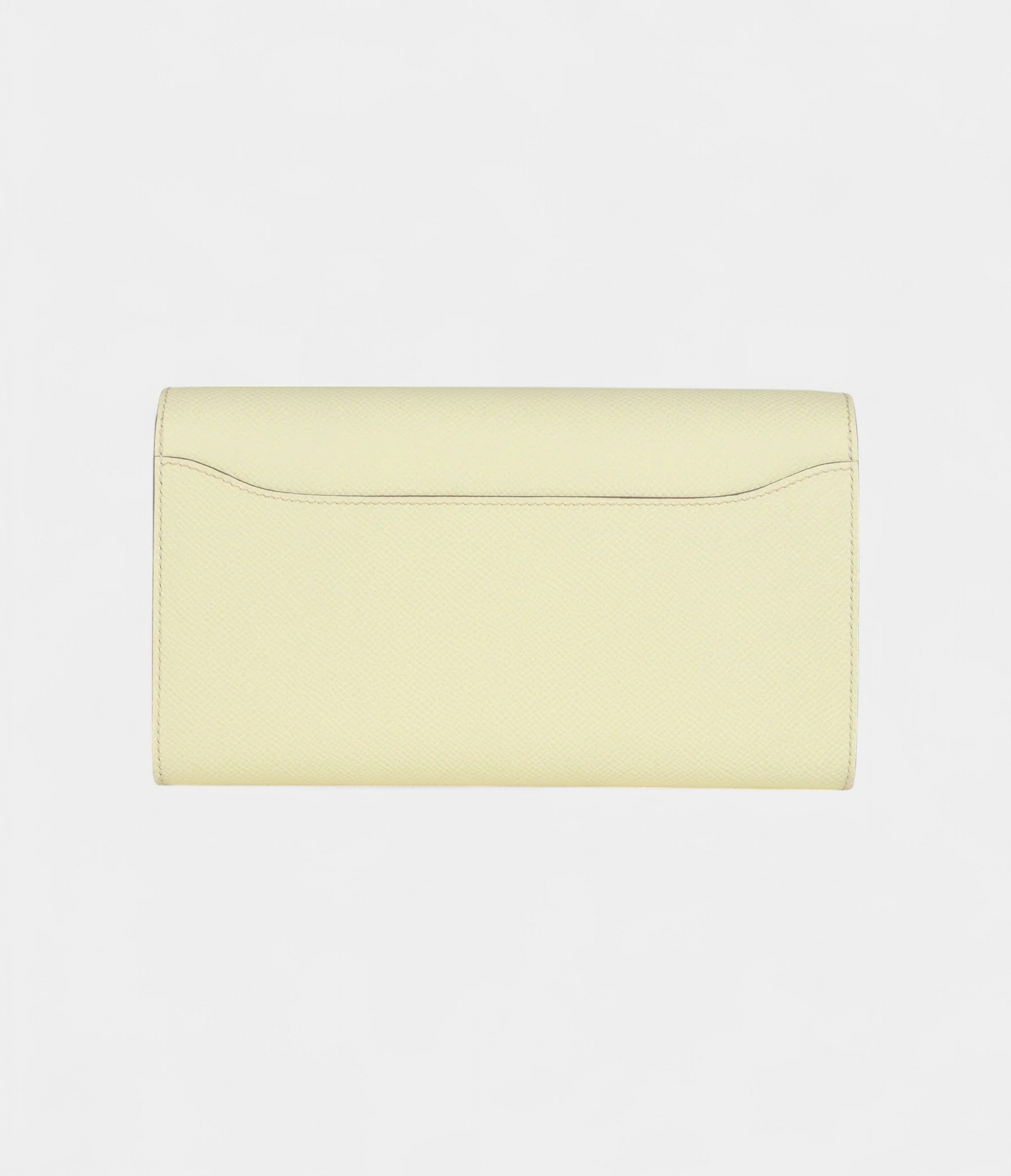 Hermès Constance Wallet To Go Jaune Milton Epsom Palladium Hardware