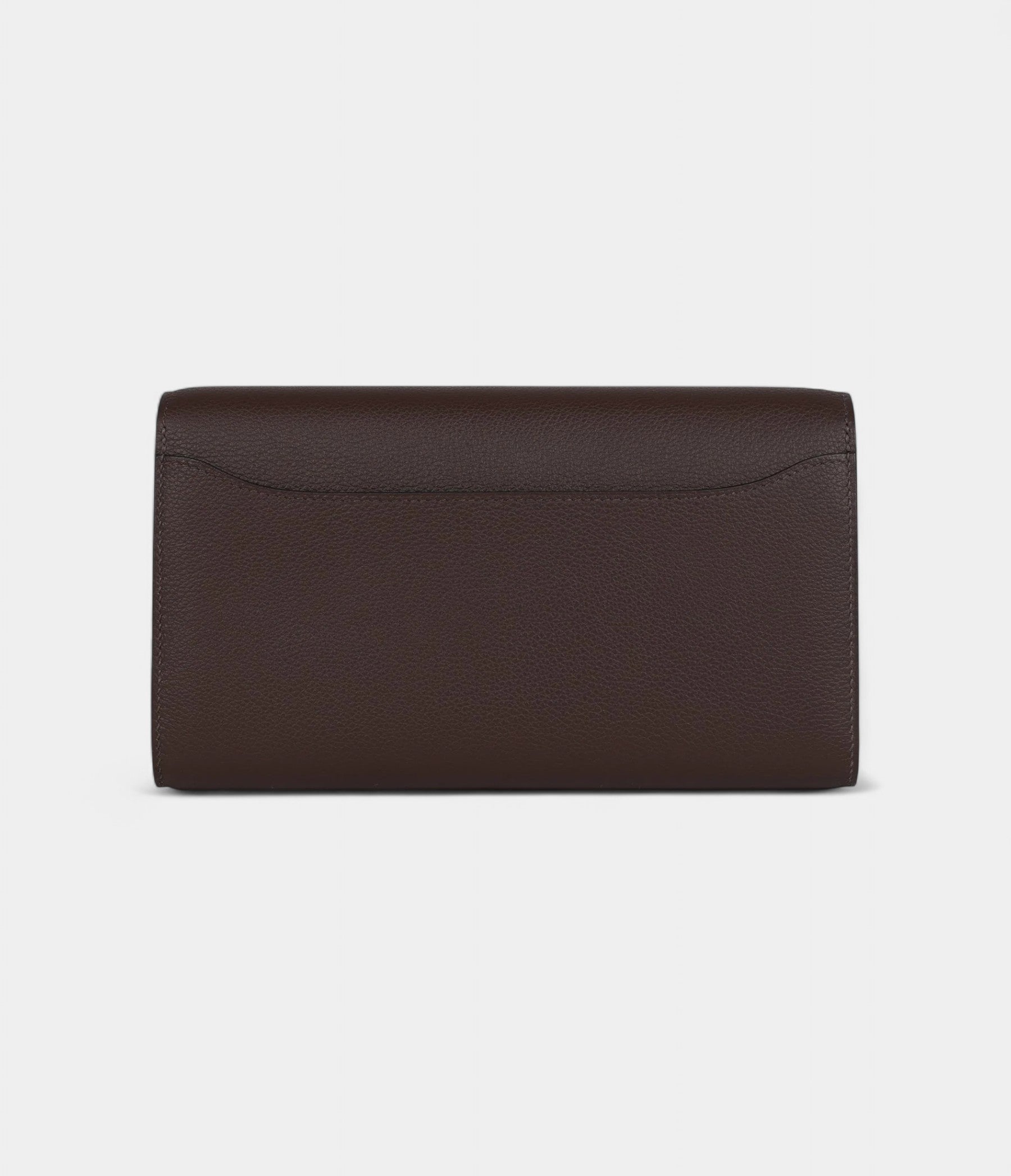 Hermès Constance Wallet To Go Moka Evercolor Gold Hardware