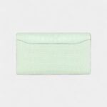 Hermès Constance Wallet To Go Vert D'eau Matte Alligator Palladium Hardware