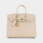Hermès Craie Epsom Birkin 25 Gold Hardware
