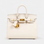 Hermès Craie Epsom Birkin 25 Sellier Gold Hardware