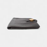Hermès Dark Purple Clemence Leather Dogon Duo Wallet