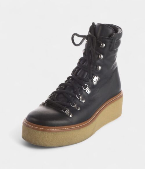 Hermès Discovery Leather Combat Boots Strength Meets Sophistication