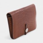 Hermès Dogon Duo Combined Wallet Matte Alligator