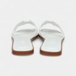 Hermès Egerie Sandals Vert Embrun Rubber 36