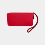Hermes Epsom Lucky Wrist Azap Leather Pink Red Wallet