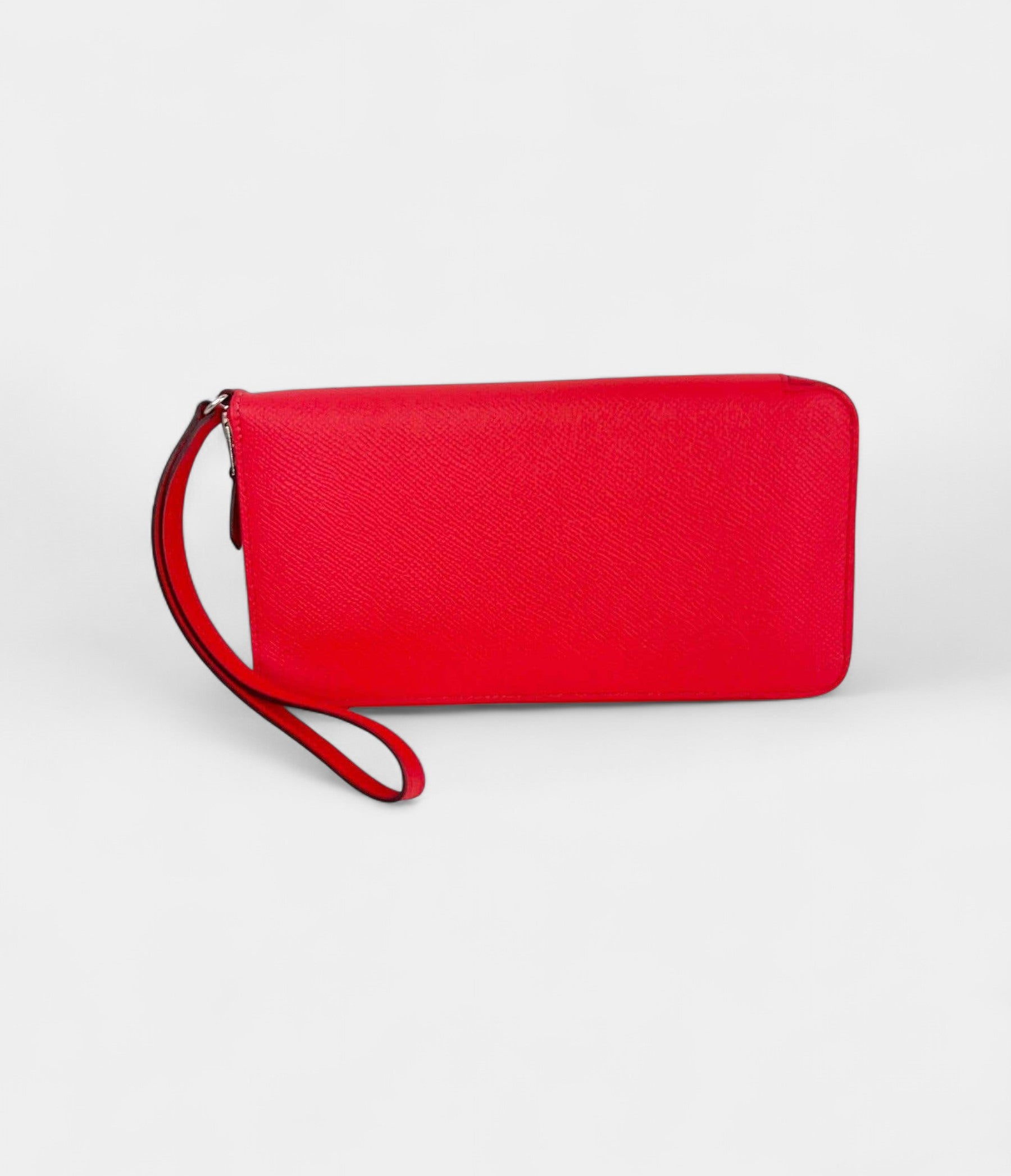 HermesEpsomLuckyWristAzapLeatherPinkRedWallet_4.jpg Hermes Epsom Lucky Wrist Azap Leather Pink Red Wallet