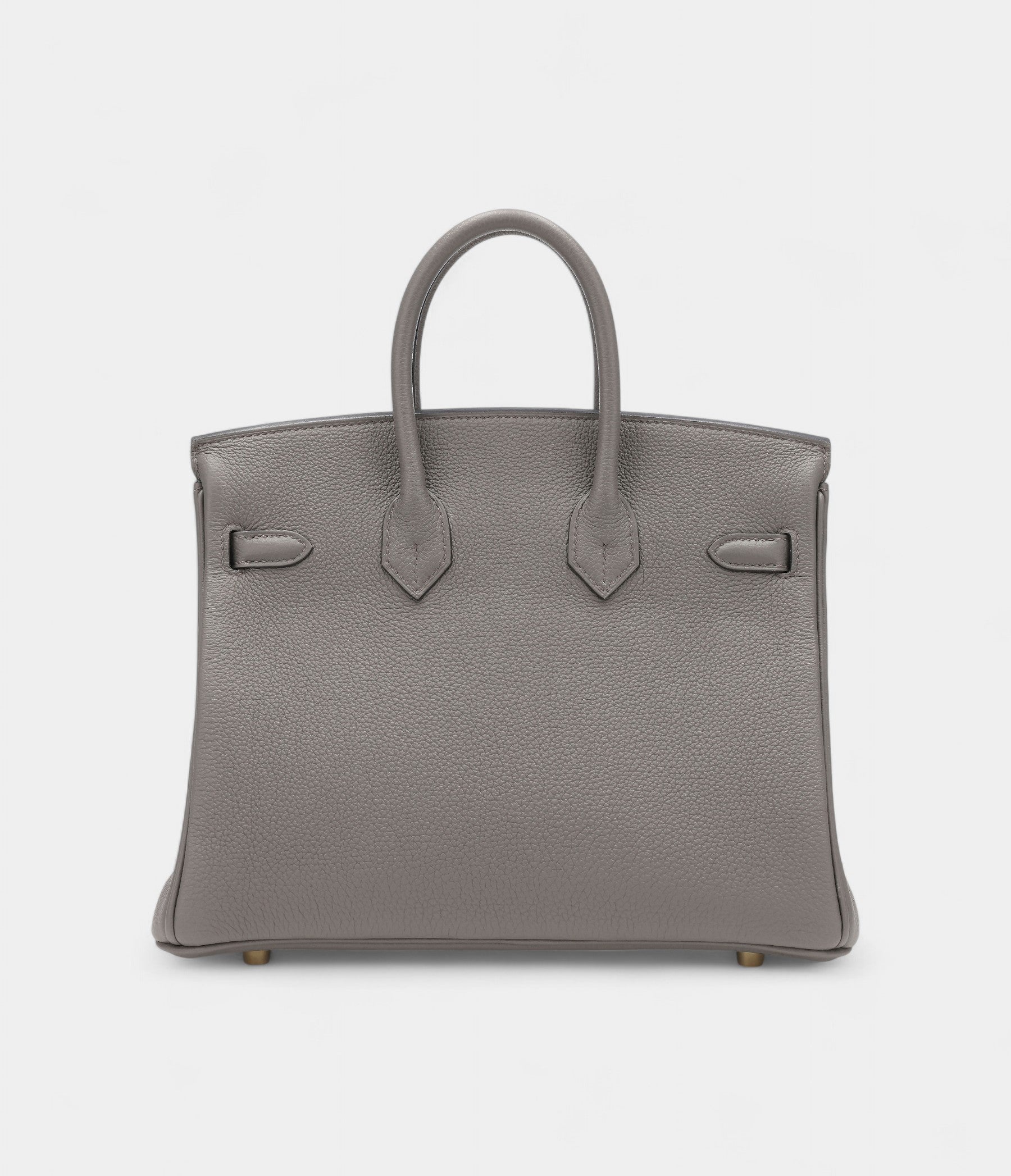 Hermès Etain Togo Birkin 25 Gold Hardware