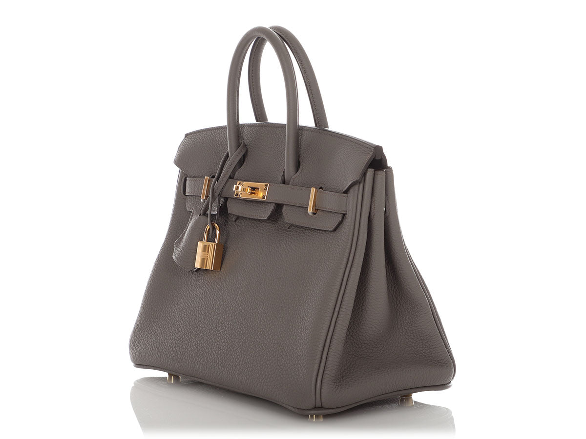 HermesEtainTogoBirkin25GoldHardware_4_d4c41175-7ee5-44ad-ac18-64a473275fb7.jpg Hermès Etain Togo Birkin 25 Gold Hardware