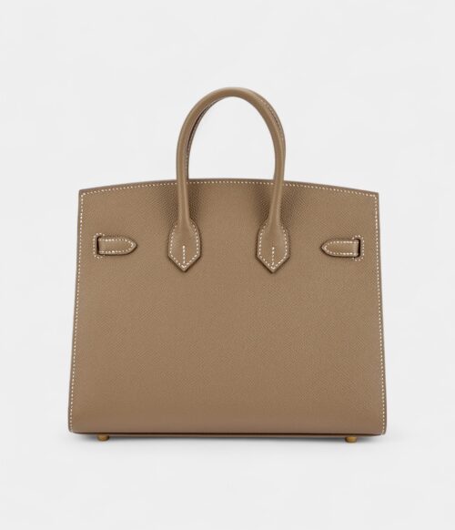 Hermès Etoupe Epsom Sellier Birkin 25 Gold Hardware