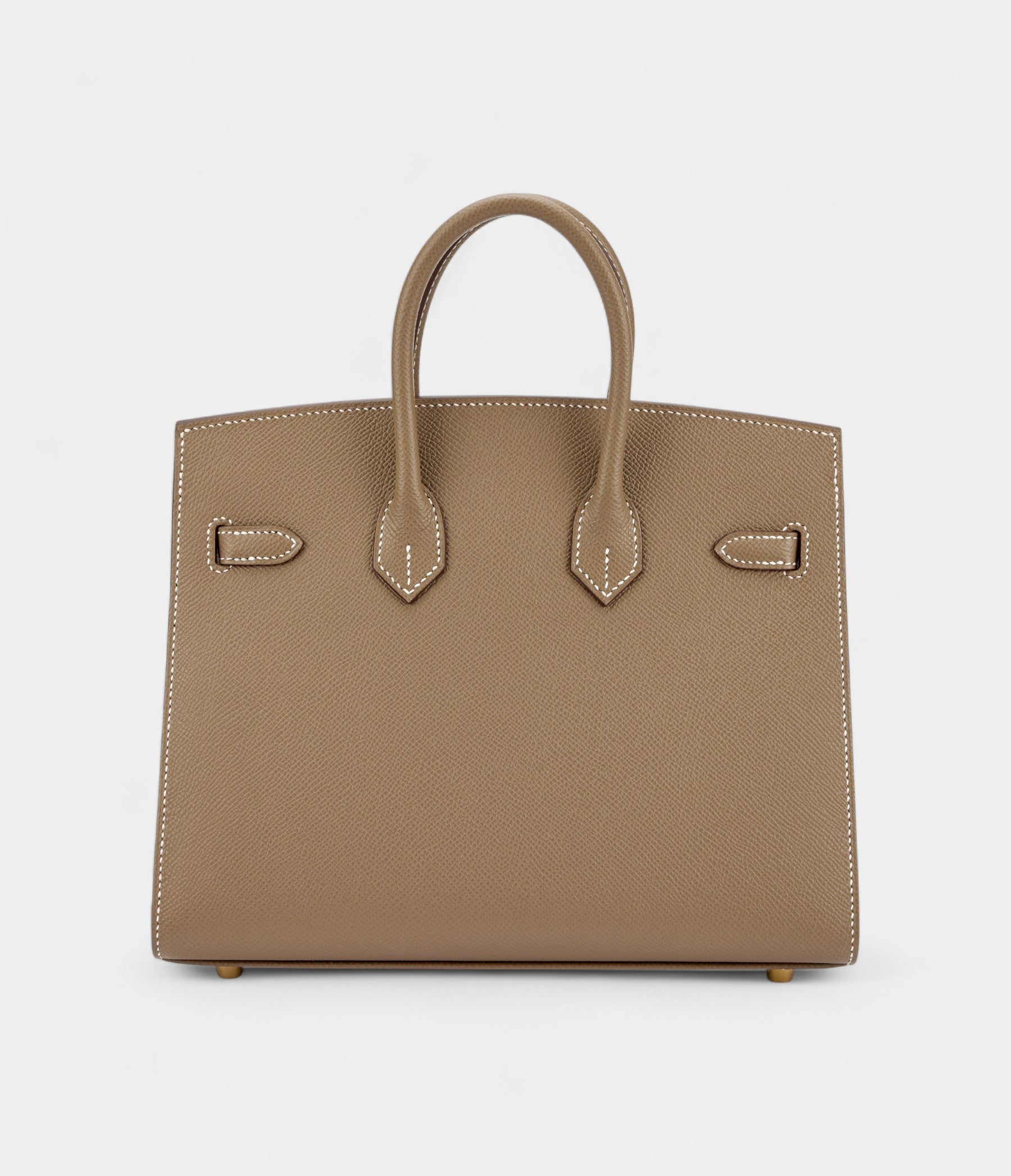 Hermès Etoupe Epsom Sellier Birkin 25 Gold Hardware