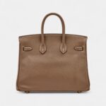 Hermès Etoupe Swift Birkin 25 Gold Hardware