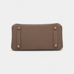Hermès Etoupe Togo Birkin 25 Brushed Gold Hardware