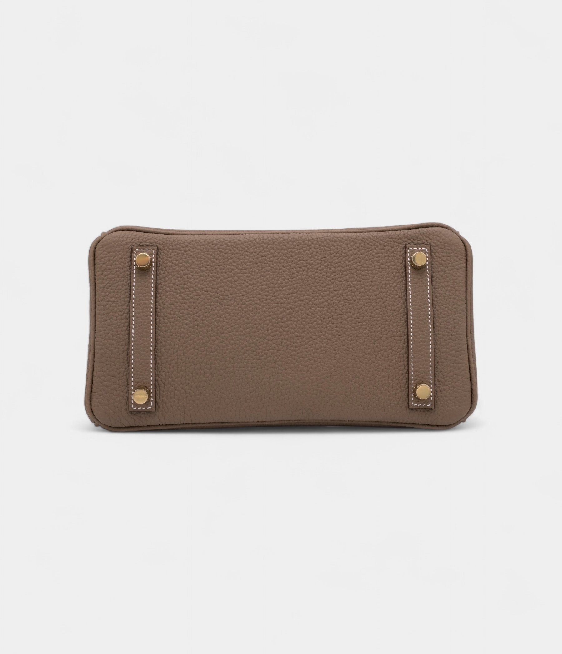 Hermès Etoupe Togo Birkin 25 Brushed Gold Hardware