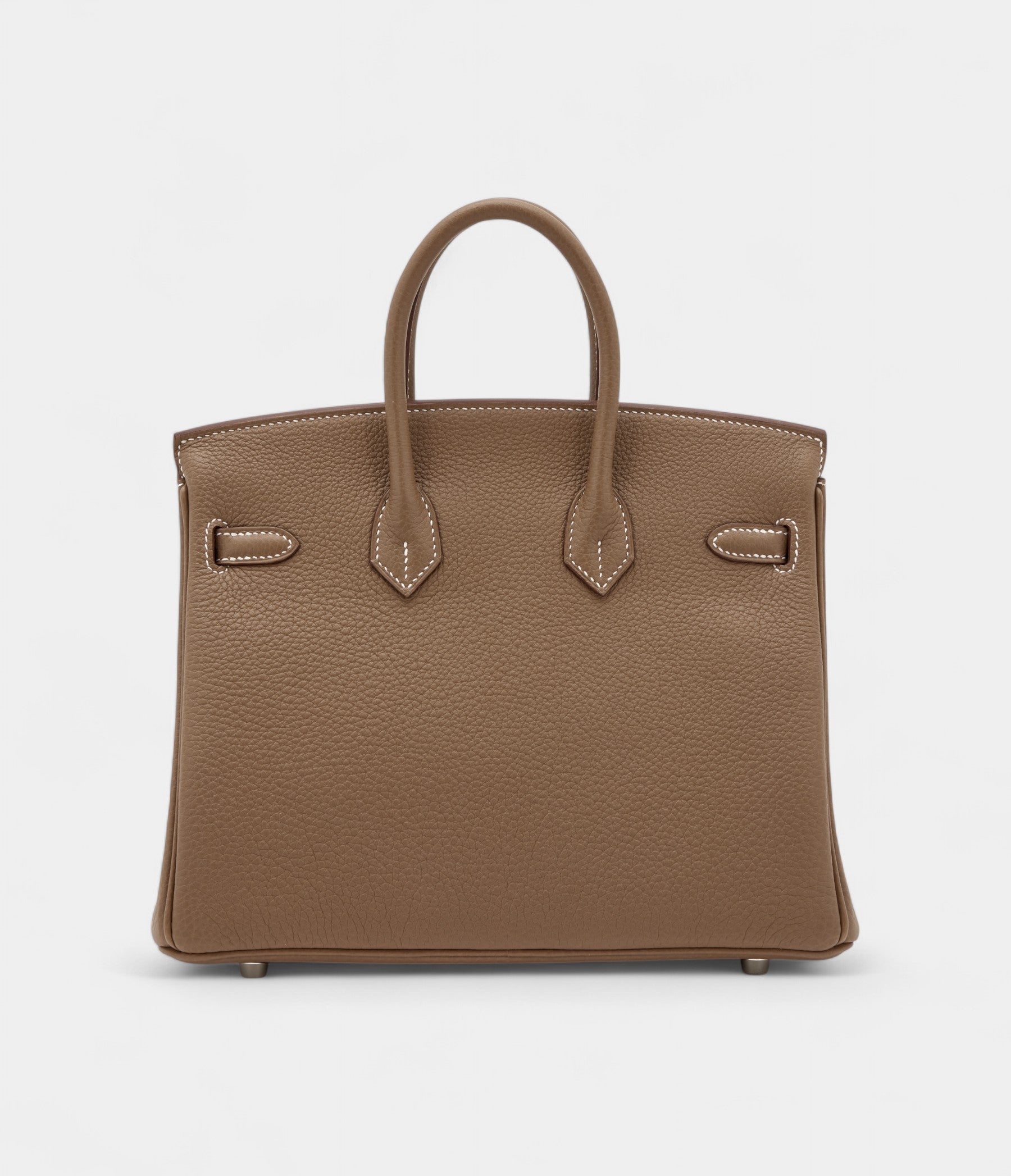Hermès Etoupe Togo Birkin 25 Palladium Hardware