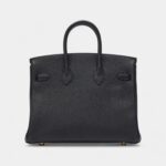 Hermès Black Togo Birkin 25 Gold Hardware