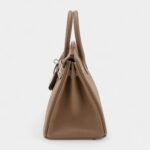 Hermès Etoupe Togo Birkin 25 Palladium Hardware