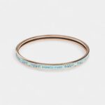 Hermès Étriers Bangle Aurore Bleu
