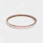Hermès Étriers Bangle Aurore Rose