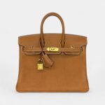 Hermès Fauve Barenia Birkin 25 Gold Hardware