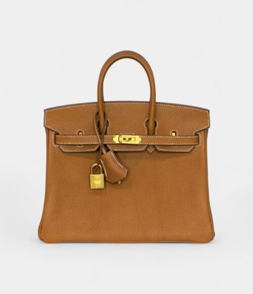 Hermès Fauve Barenia Birkin 25 Gold Hardware